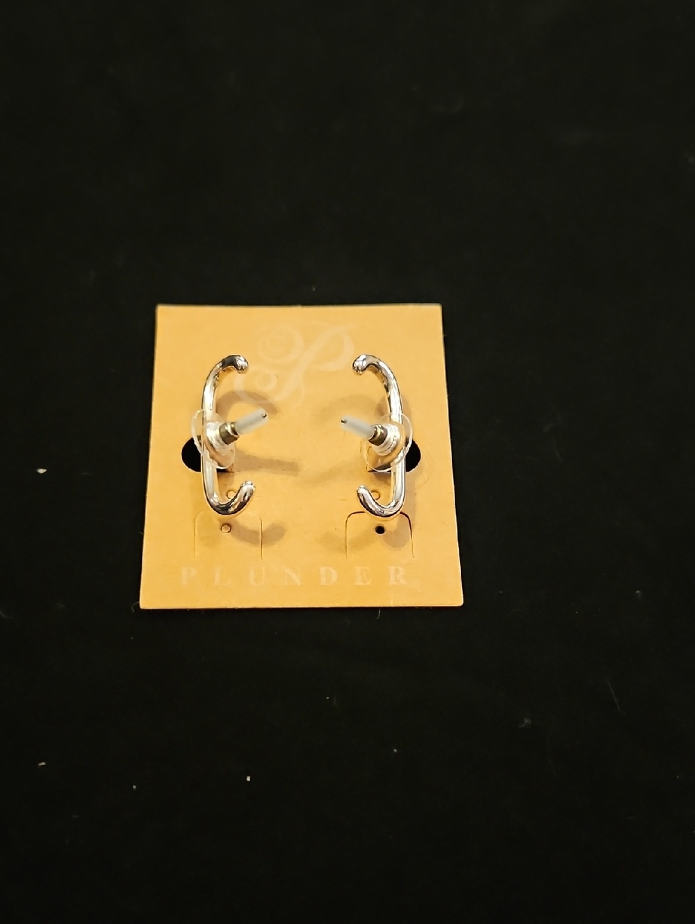 Plunder Silver Cuff Studs